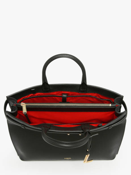 Handtas Faubourg Leder Lancel Zwart faubourg A13792 ander zicht 3